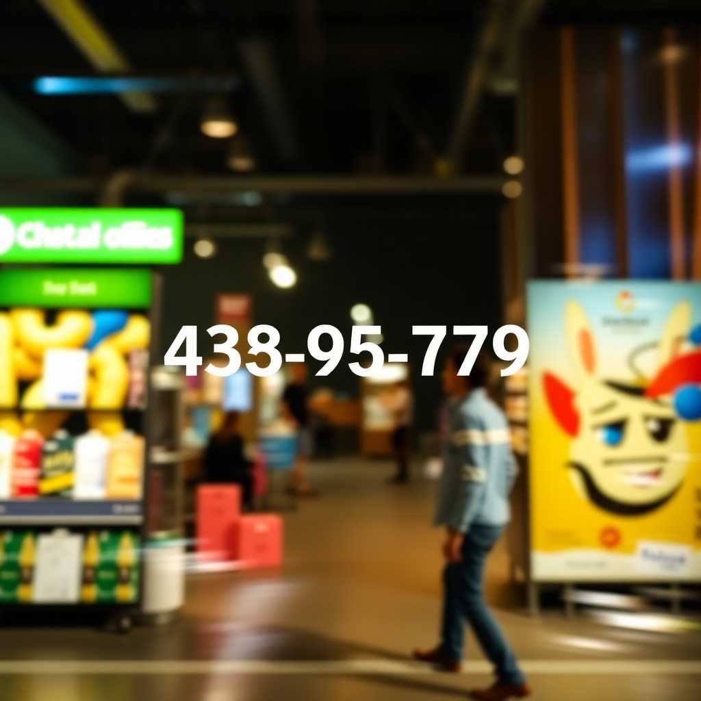 A dedicated business number displayed prominently on marketing material