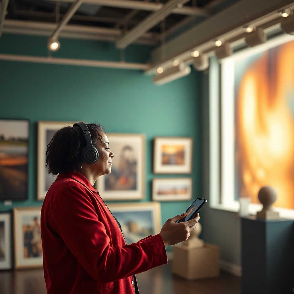 Successful Art Gallery Owner Utilizing SMS