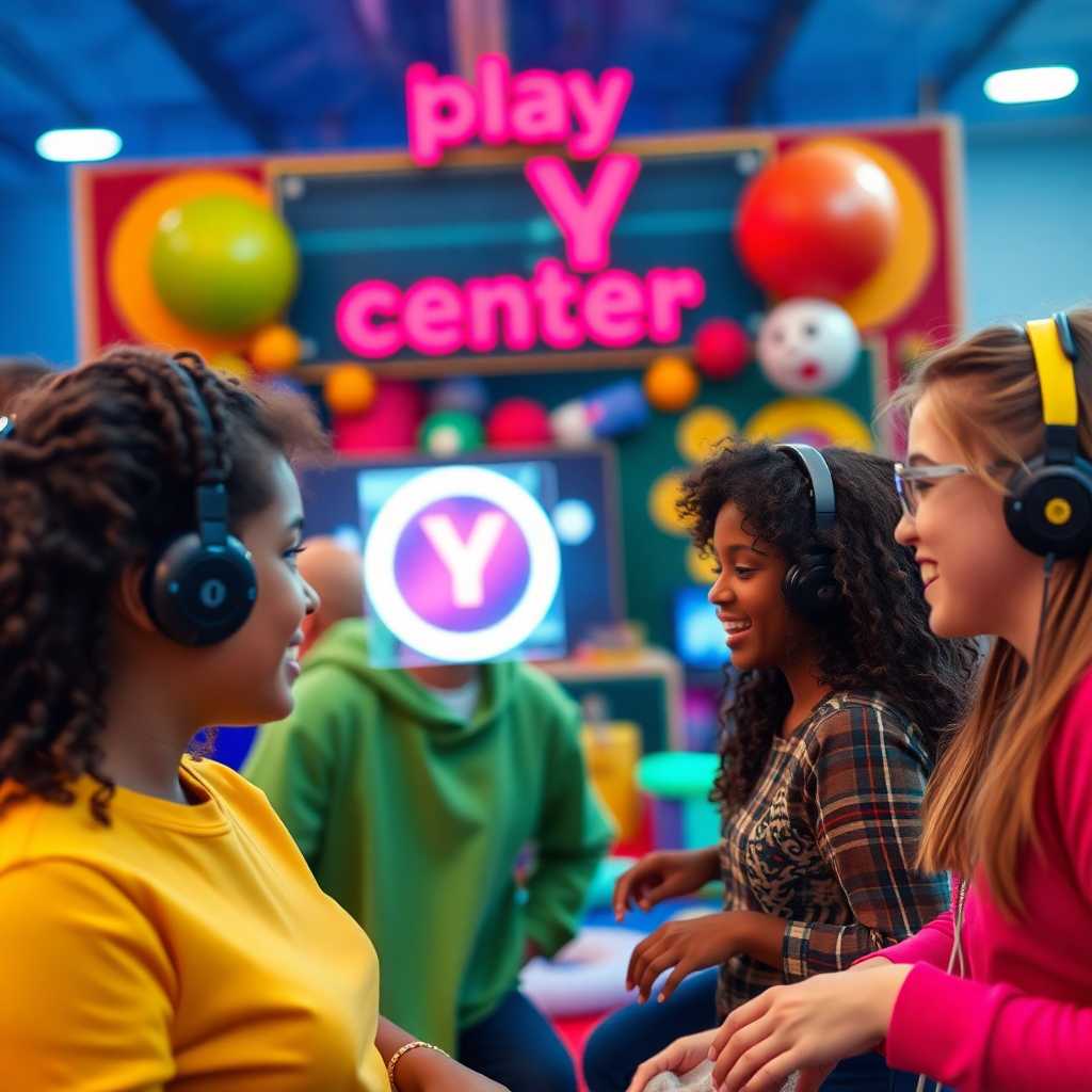 Satisfied Customers Enjoying the Play Center