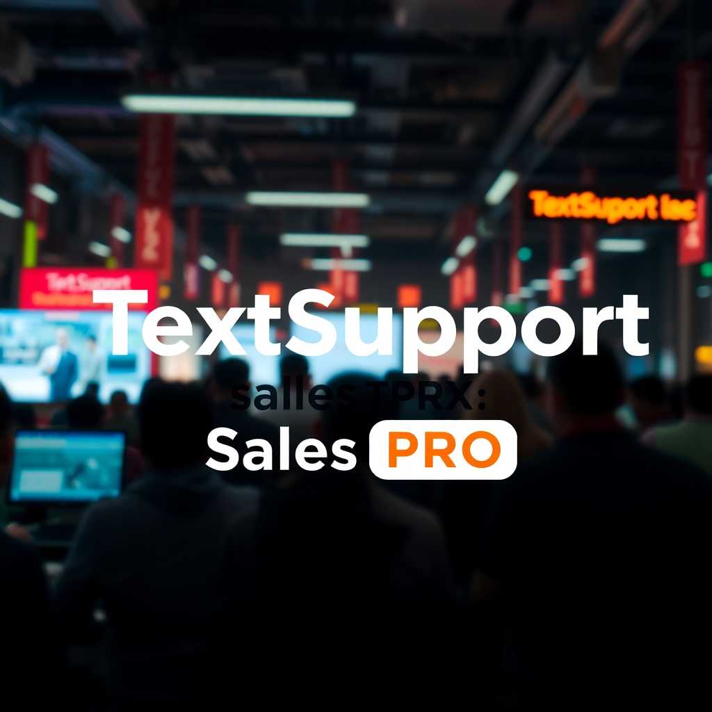 The TextSupport Sales PRO logo with emphasis on automation