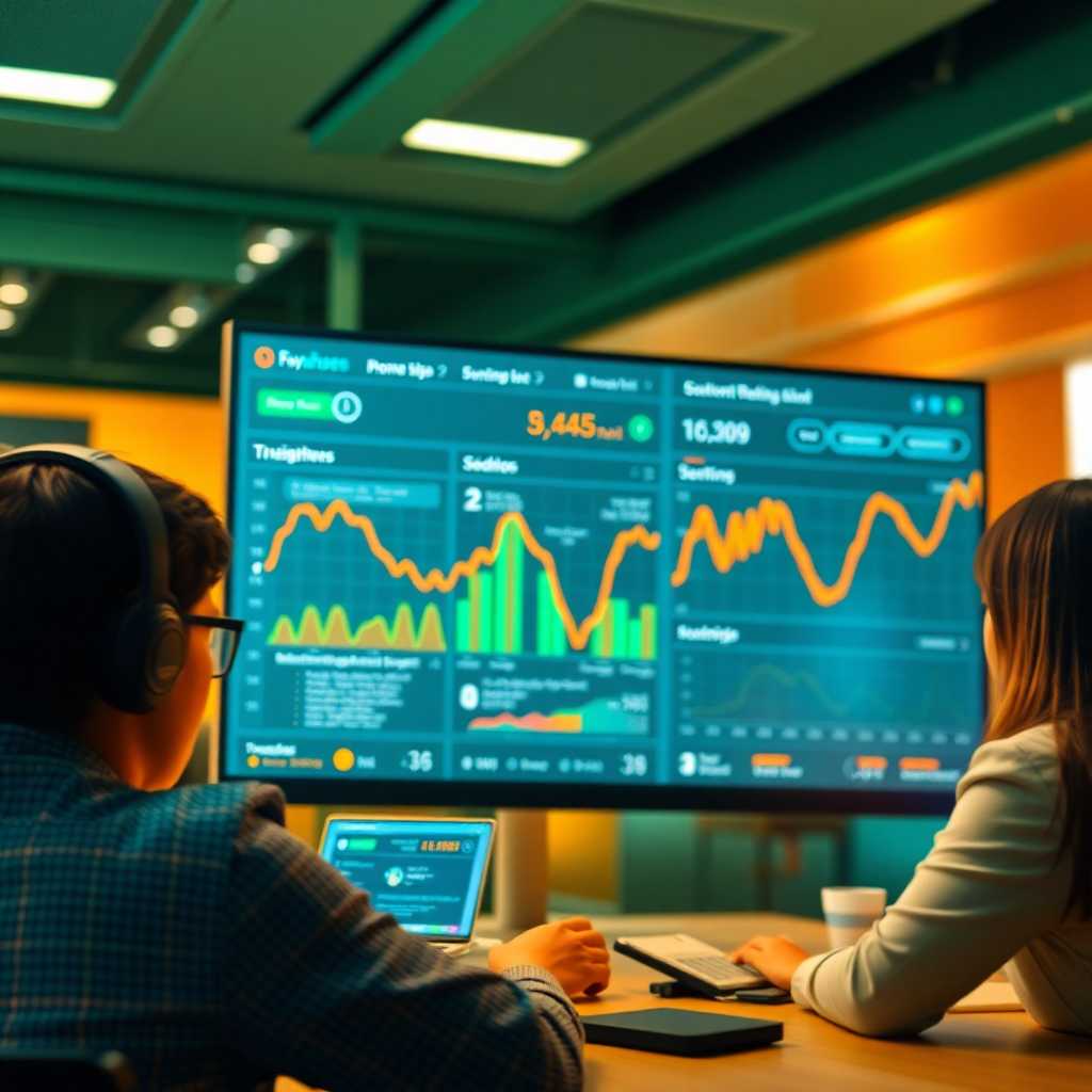 Integrated SMS dashboard and CRM system visual