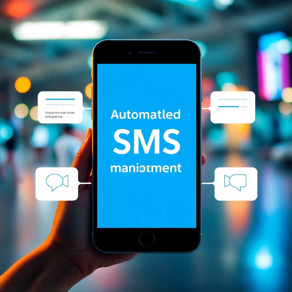 A simplified interface showcasing automated SMS management that enhances app development communication. Simplify your operations with our system today.