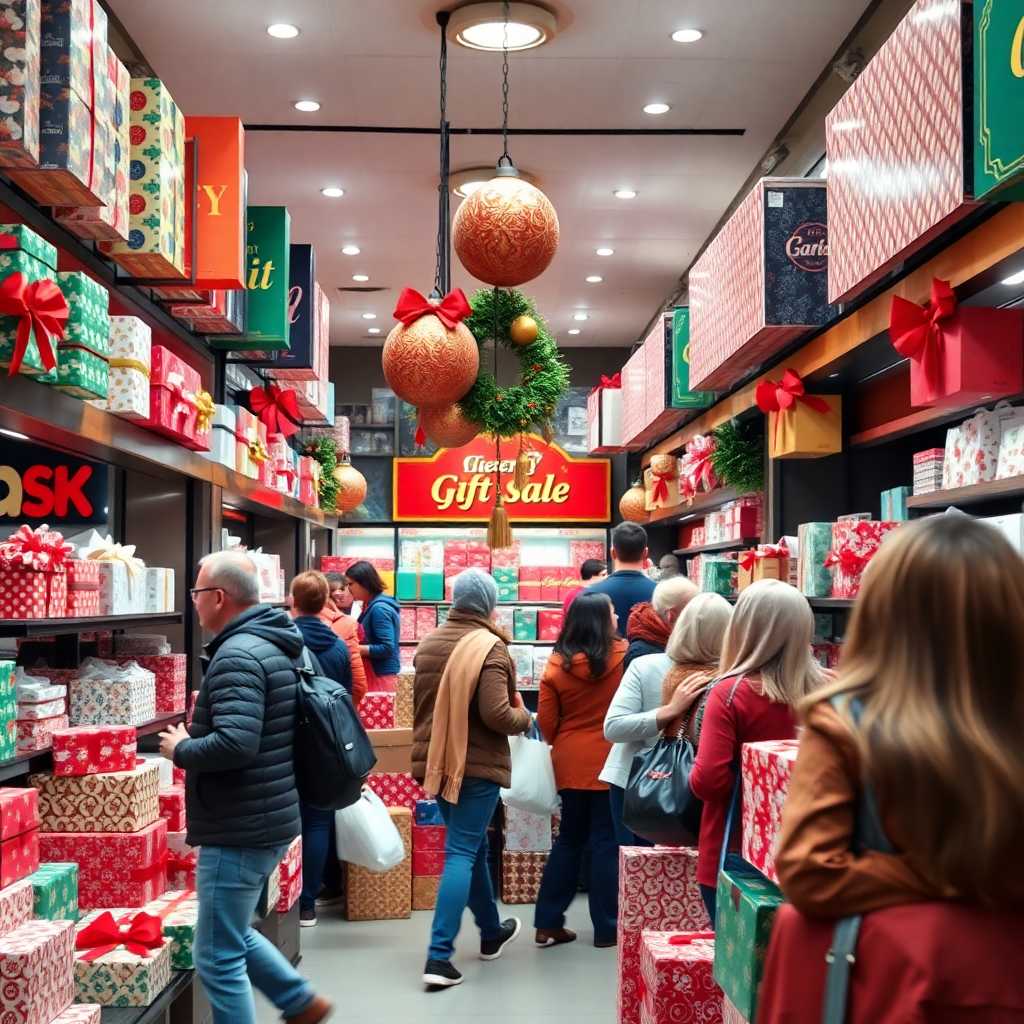 Busy Gift Shop Sales