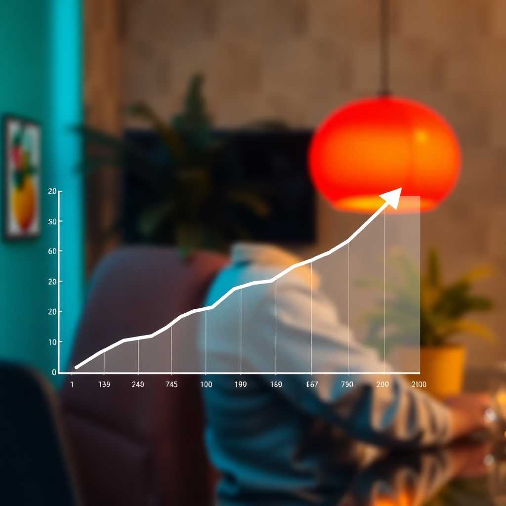 Success graph showing rise in app installations due to improved communication