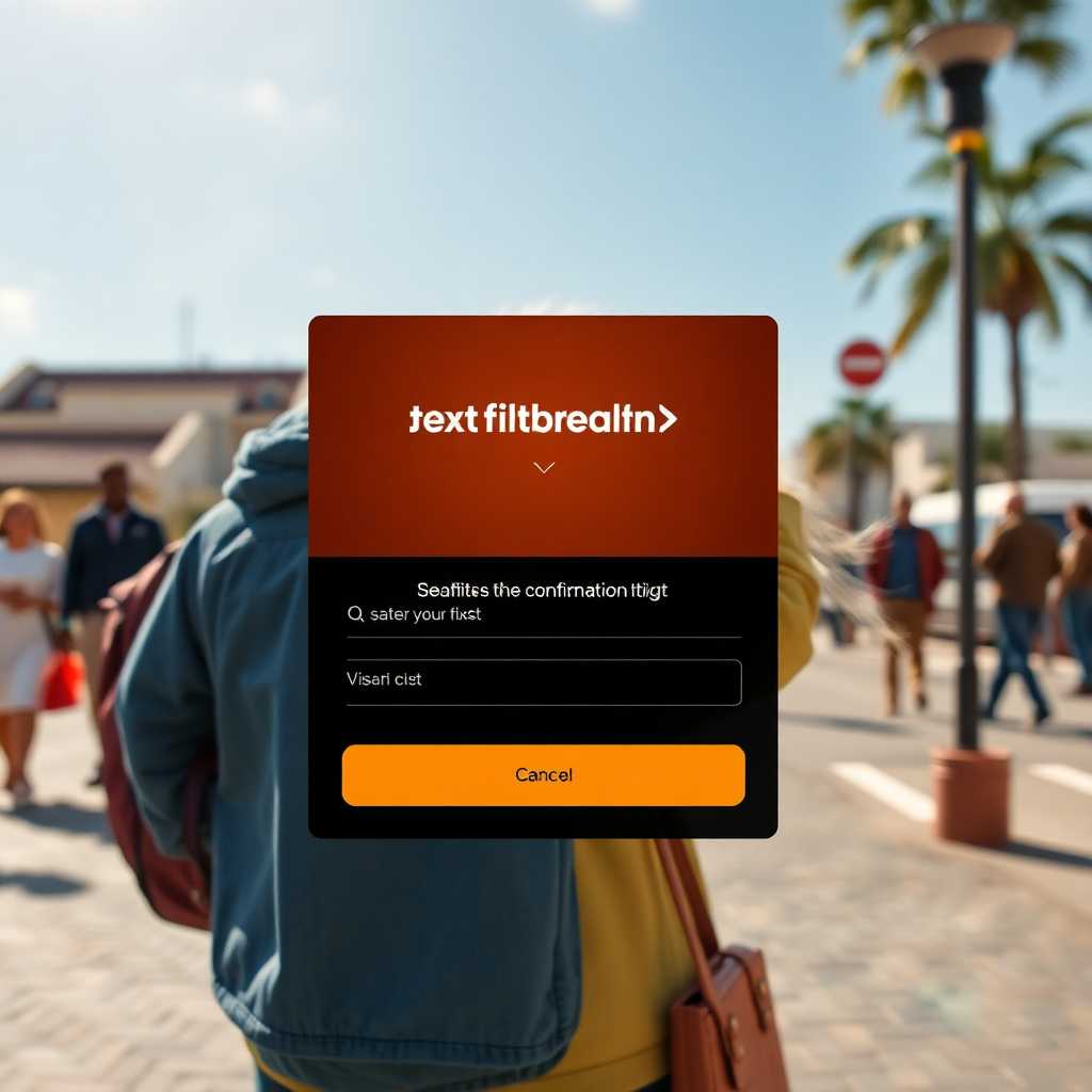 A seamless booking confirmation interface powered by TextSupport