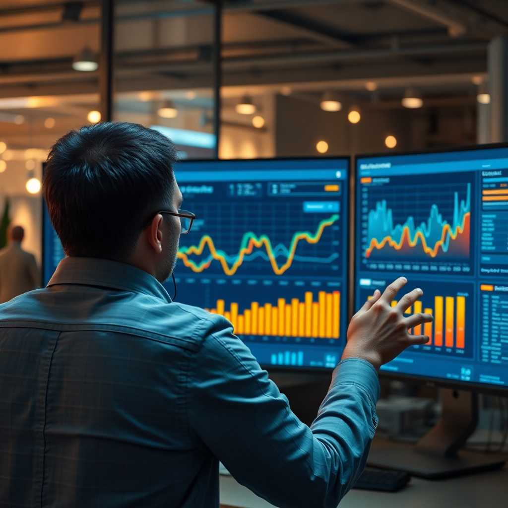 Owner evaluating detailed analytics dashboard