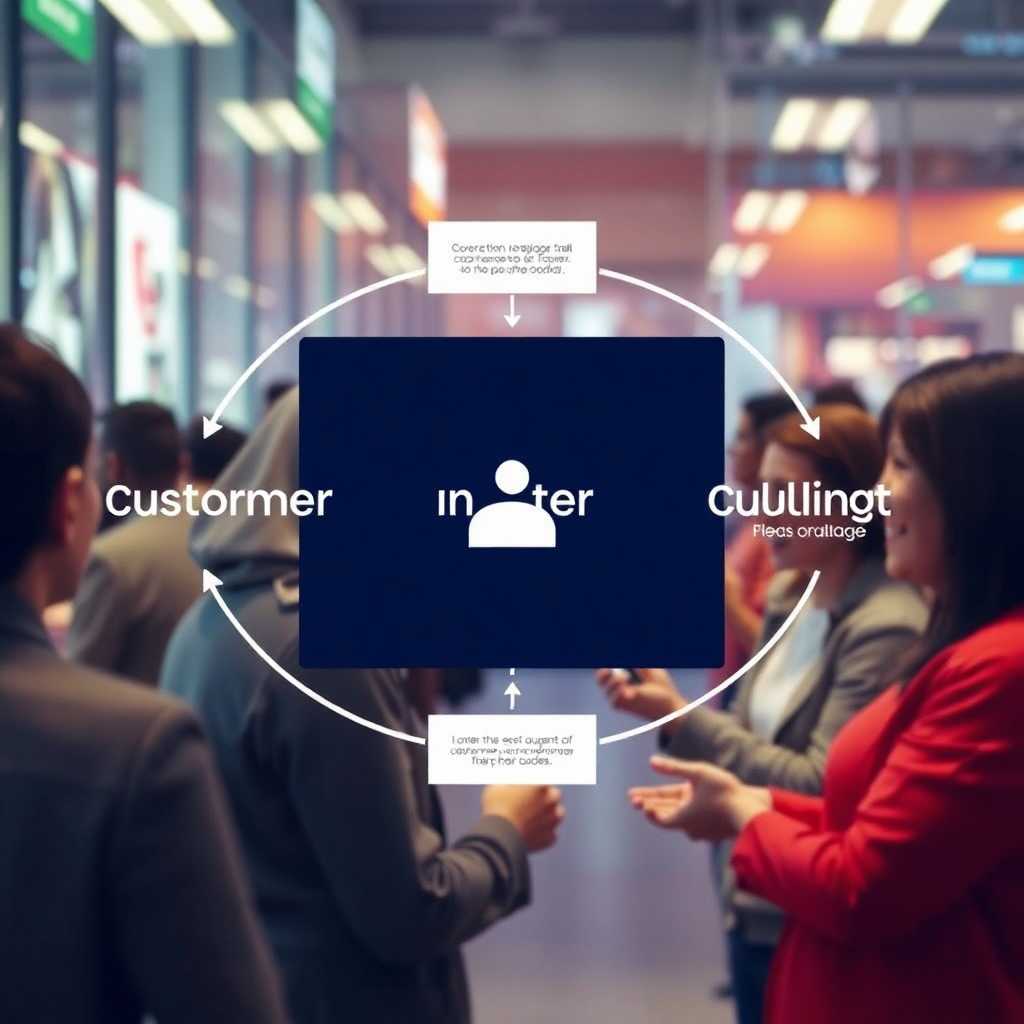 Visualization of streamlined customer inquiry process