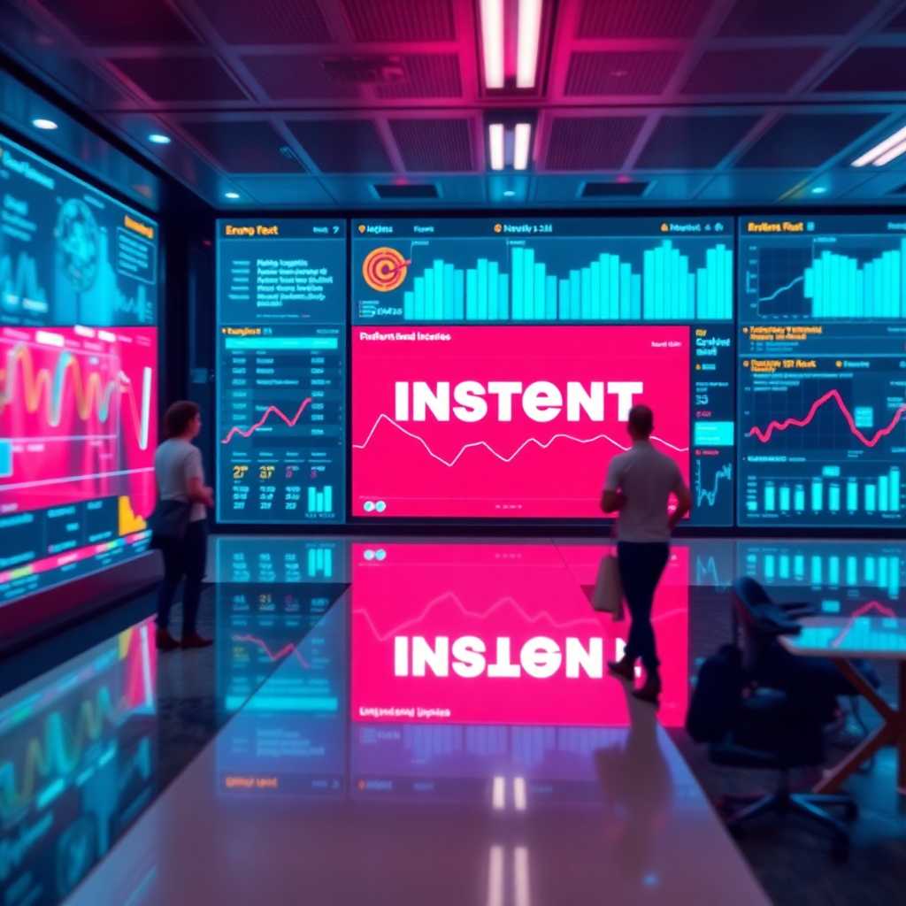 Digital dashboard reflecting instant text support engagement