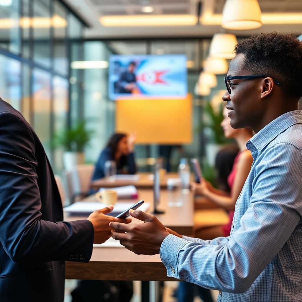Client receiving a rapid and personalized response from a consulting firm
