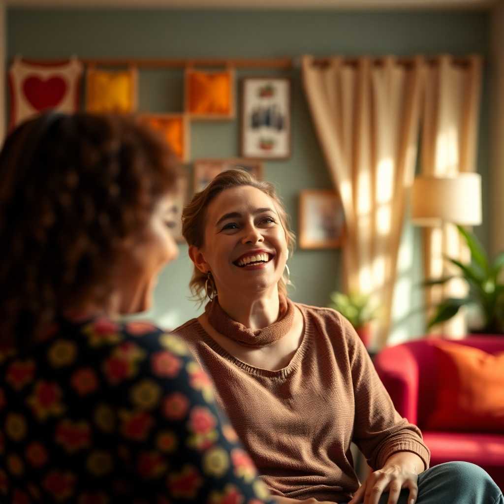 Happy therapist with increased bookings