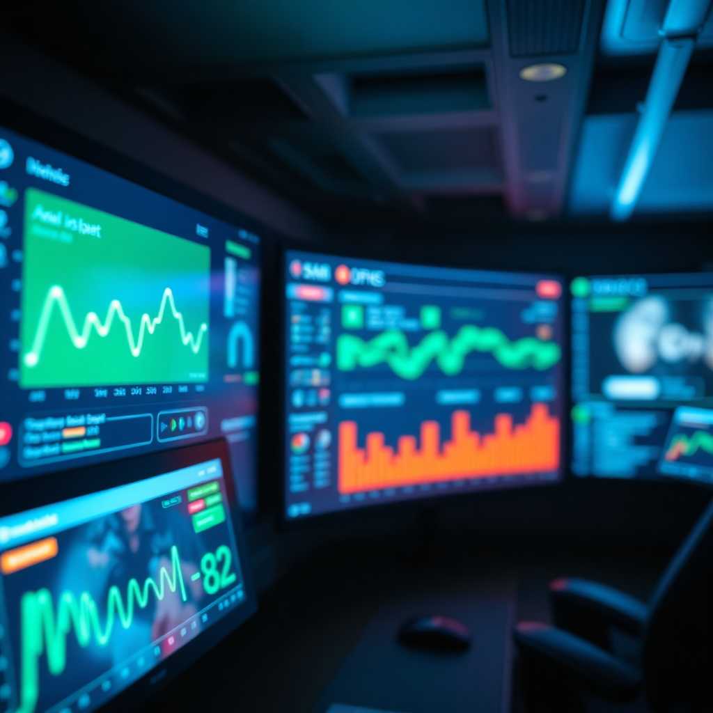 Interface dashboard showing real time update notifications