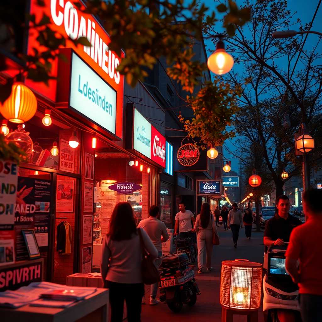 A busy landscape lighting storefront capturing a bustling day of incoming requests.