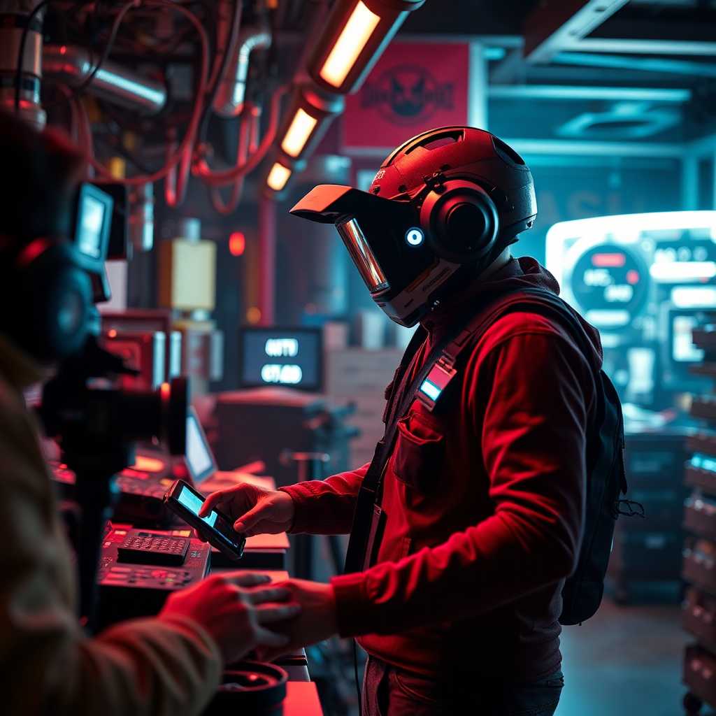 A complex video project scenario where every detail matters, with technology at hand.