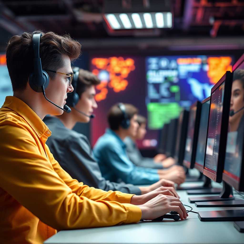Support staff using desktop monitoring.