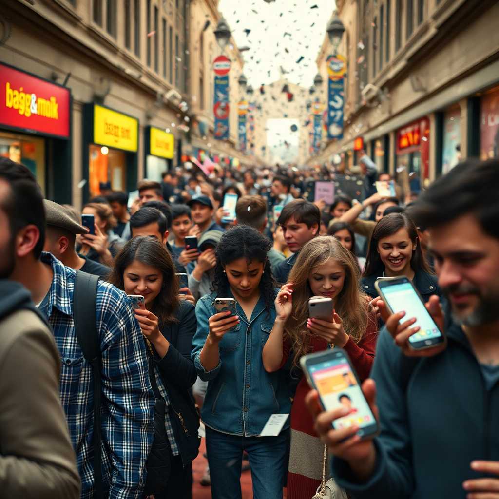 Flood of texts from eager customers