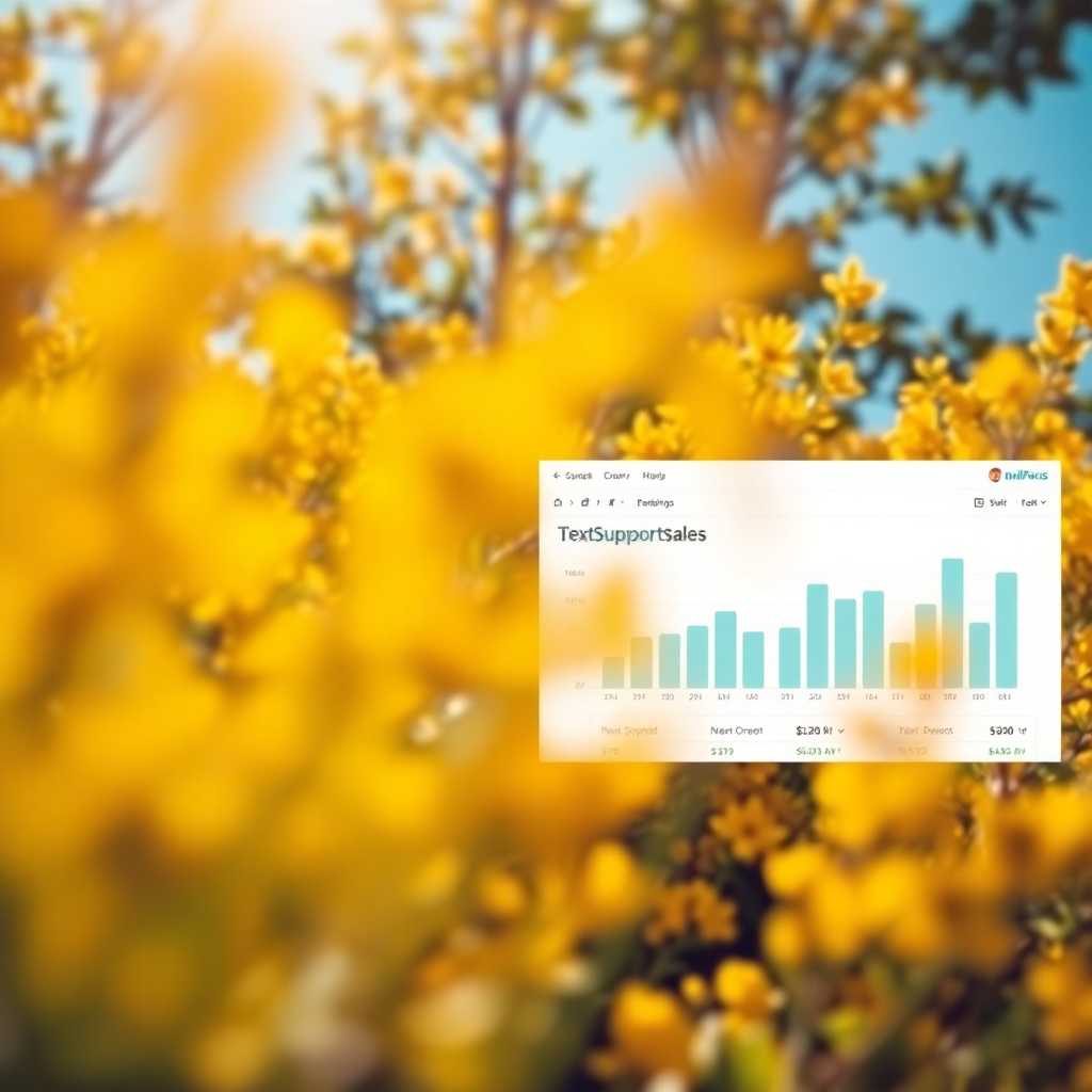 A user-friendly dashboard view showing TextSupport Sales PRO in action.