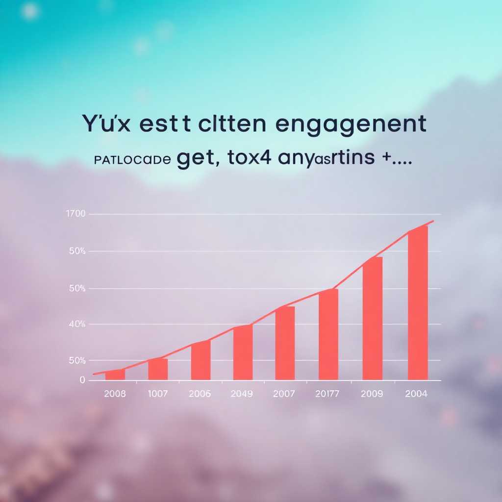A chart showing improved client engagement metrics after using TextSupport.