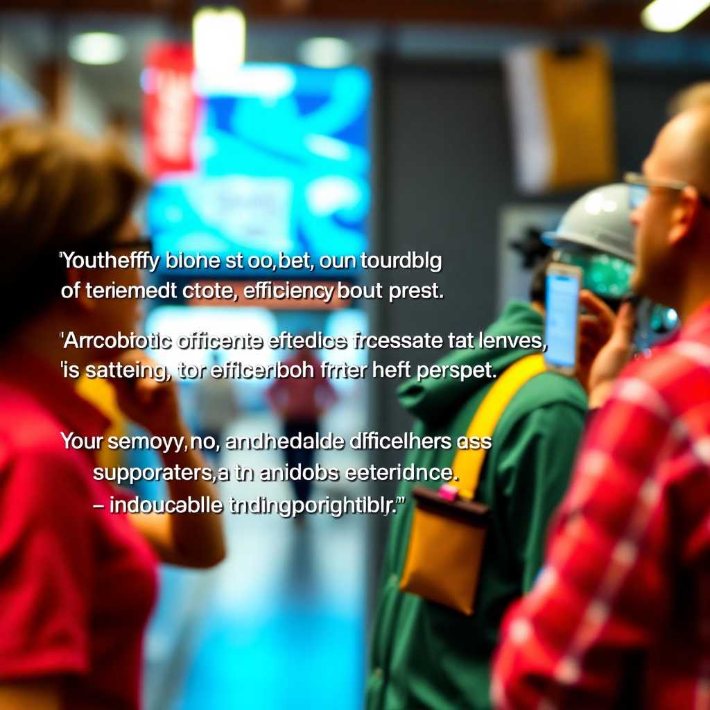 Customer testimonials about increased efficiency and satisfaction