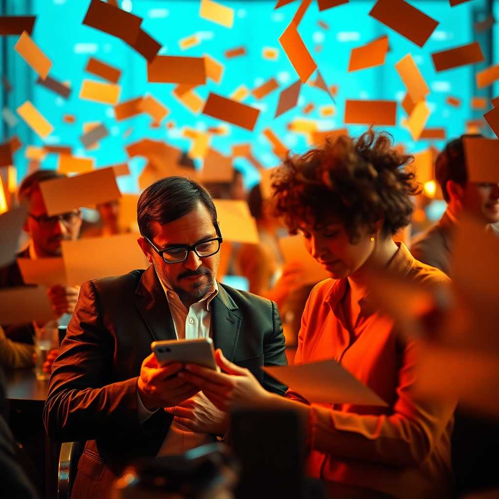 Marketing Consultant swamped with texts and emails