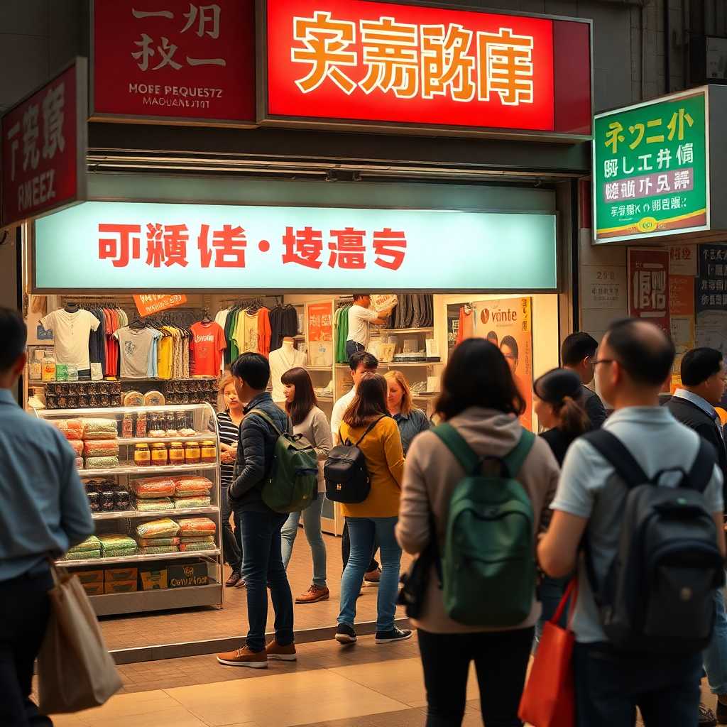 Busy storefront illustrating influx of customer requests