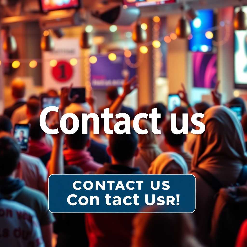 A graphics-rich contact us button prompting immediate action. Insert caption promoting direct engagement.