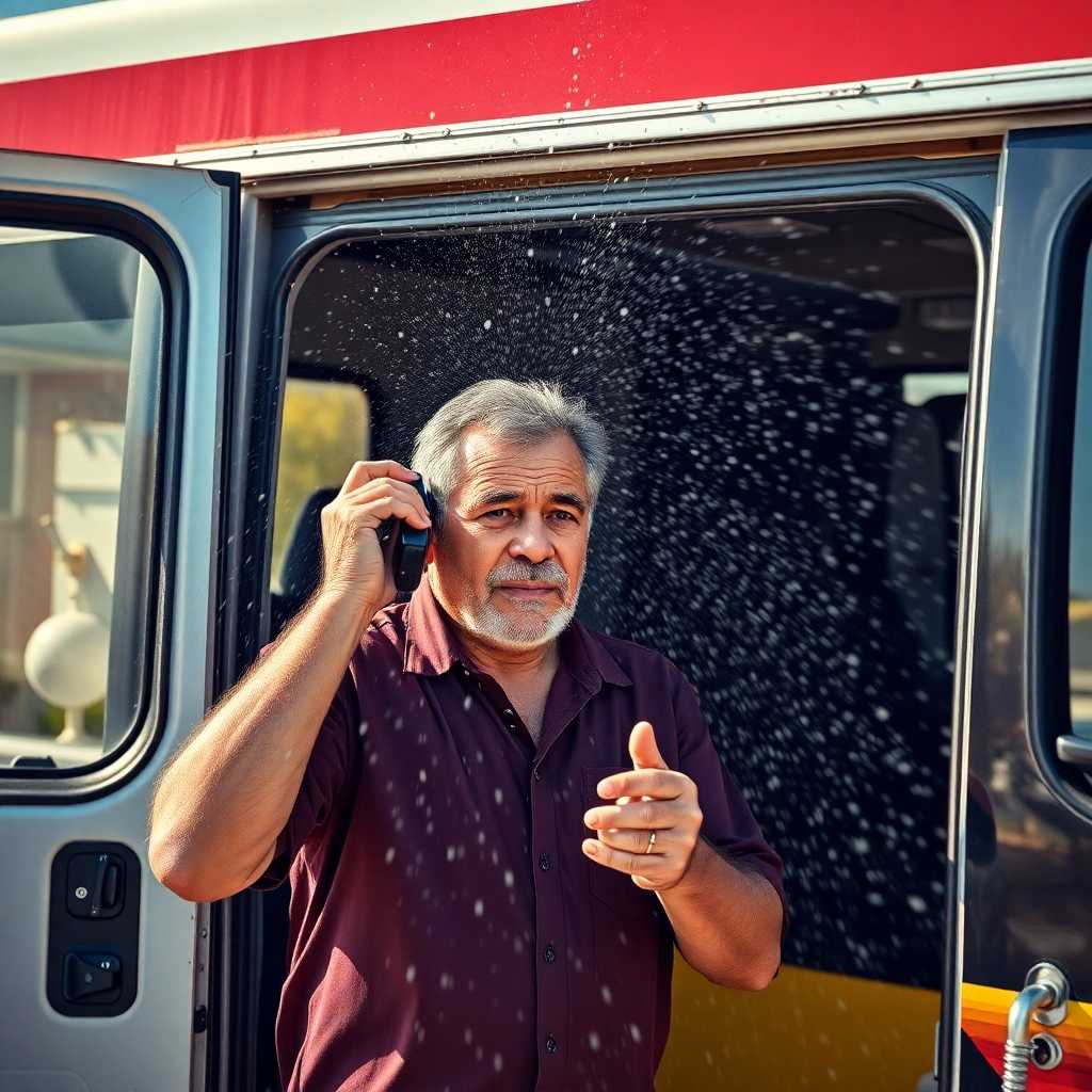 A Mobile Car Wash owner overwhelmed with calls
