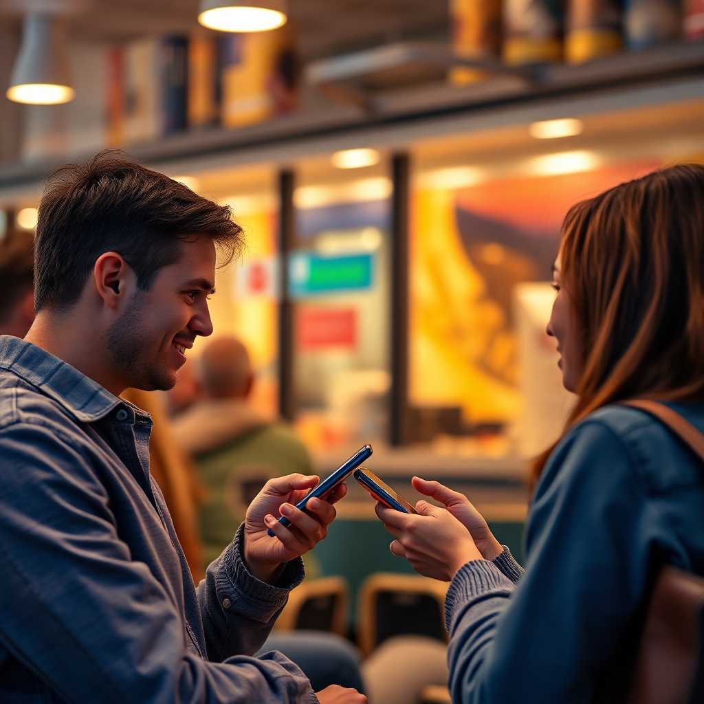 Customer texting for booking information, showcasing seamless interaction