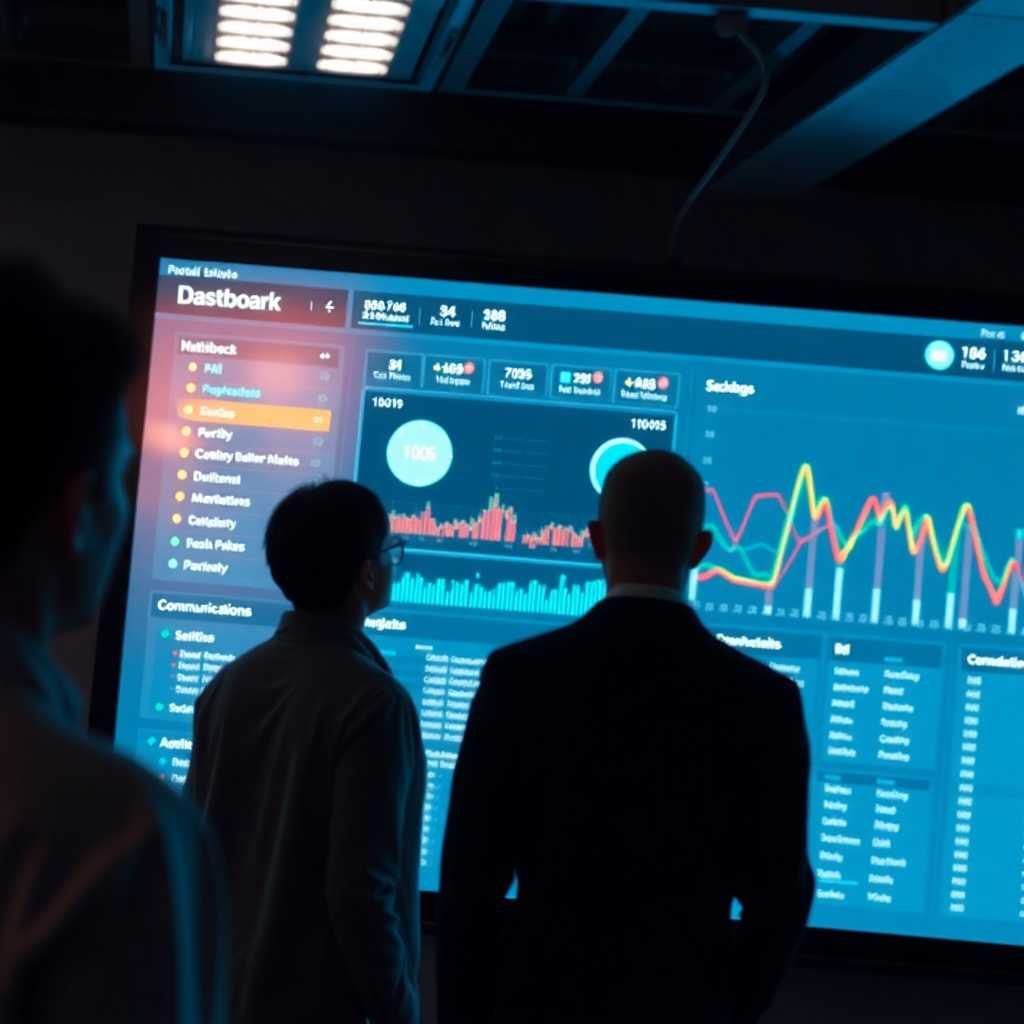 Screenshot of a dashboard showing streamlined communications