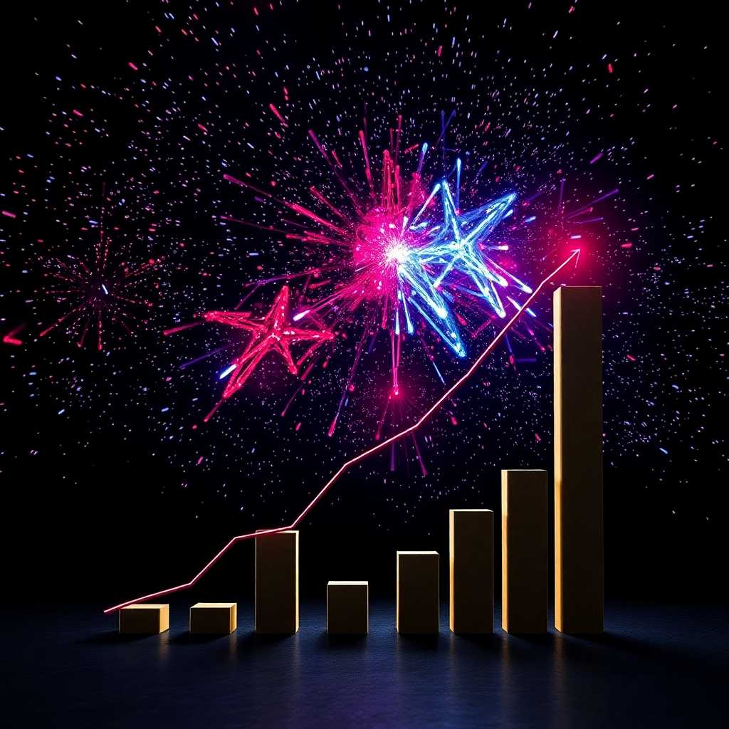 Success graph showing upward return on investment after implementing TextSupport Sales PRO