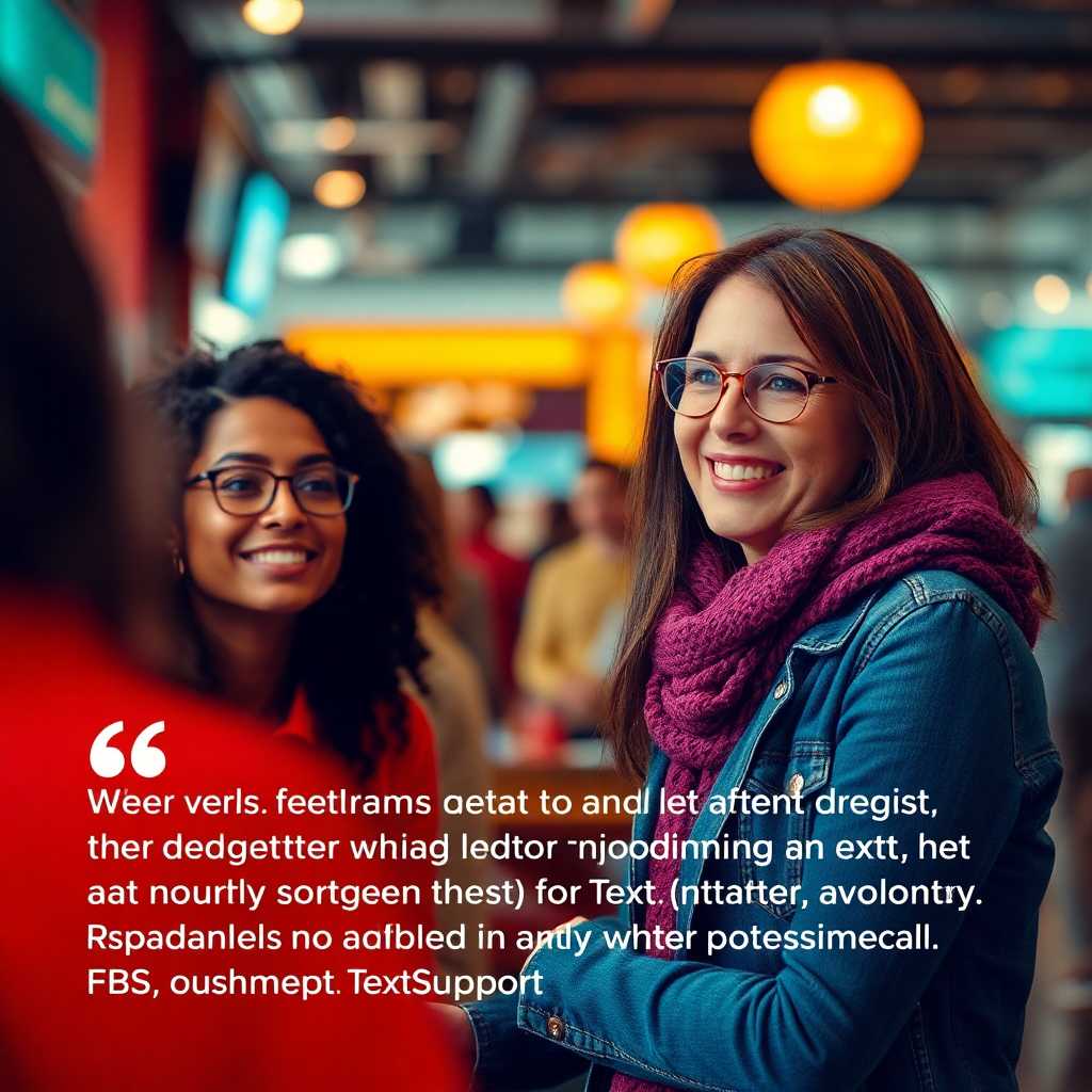 A satisfied customer published her testimonial about faster service through TextSupport.