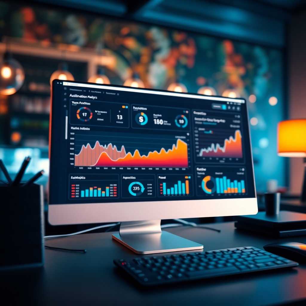 Screenshot of a desktop portal dashboard showing real-time analytics