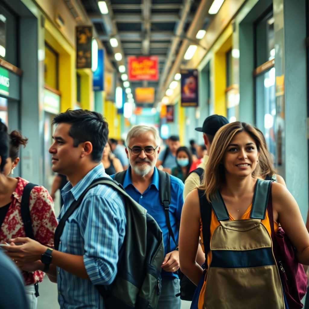Local travel guide managing a busy schedule
