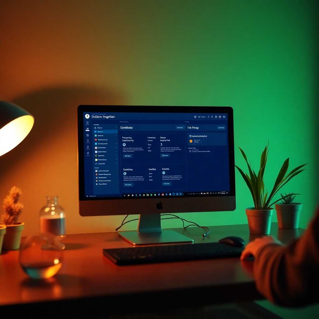 Screenshot of a desktop portal with CRM integration.
