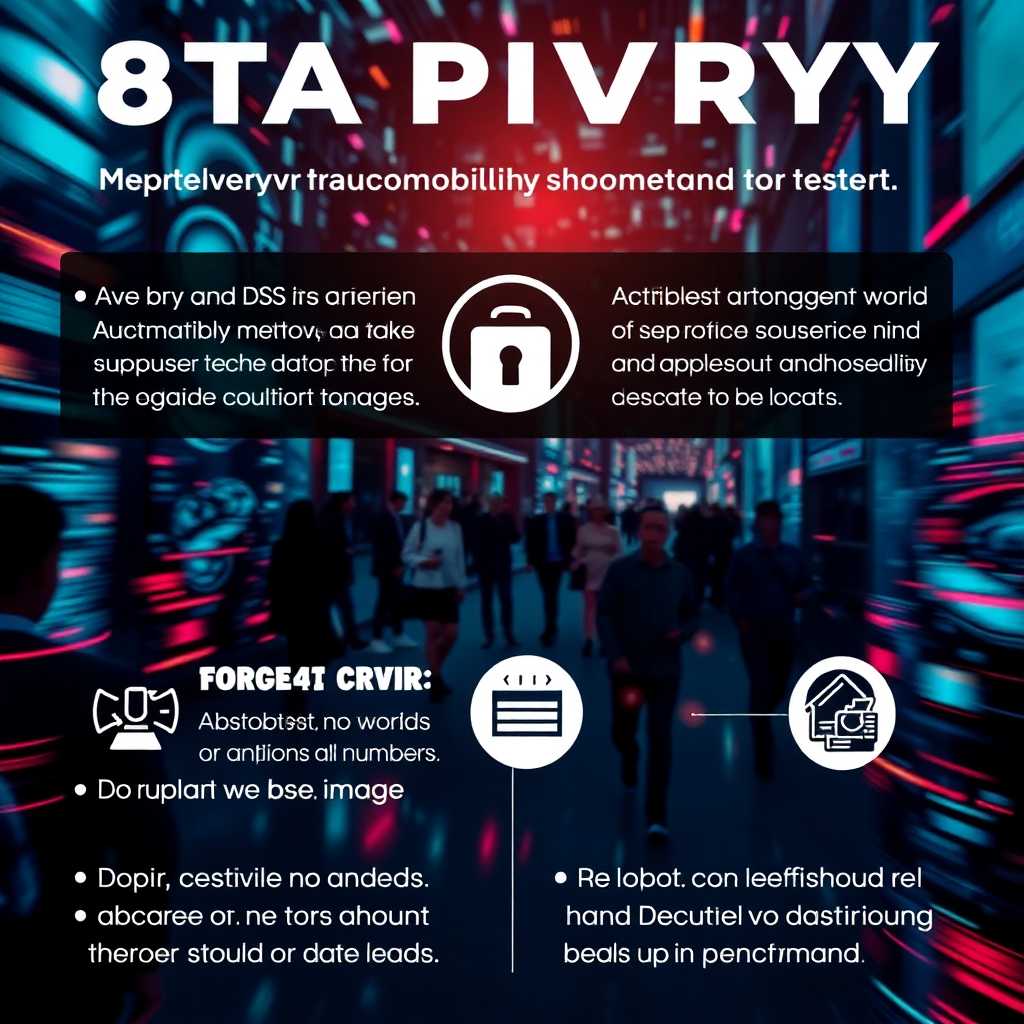 Infographic detailing data privacy and SMS automation features