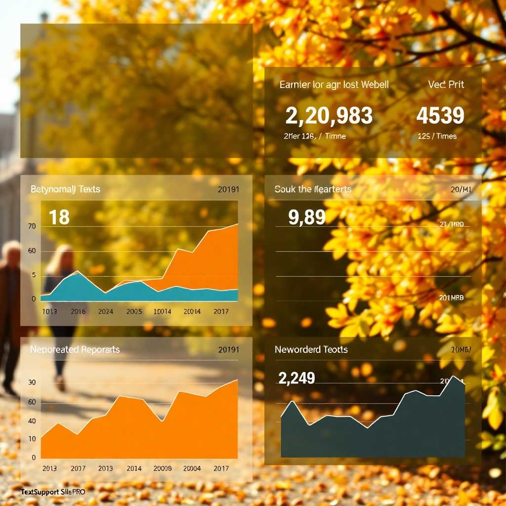 Detailed analytics from TextSupport Sales PRO, showing response time improvements.