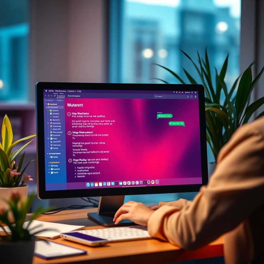 Desktop interface showing real-time SMS management