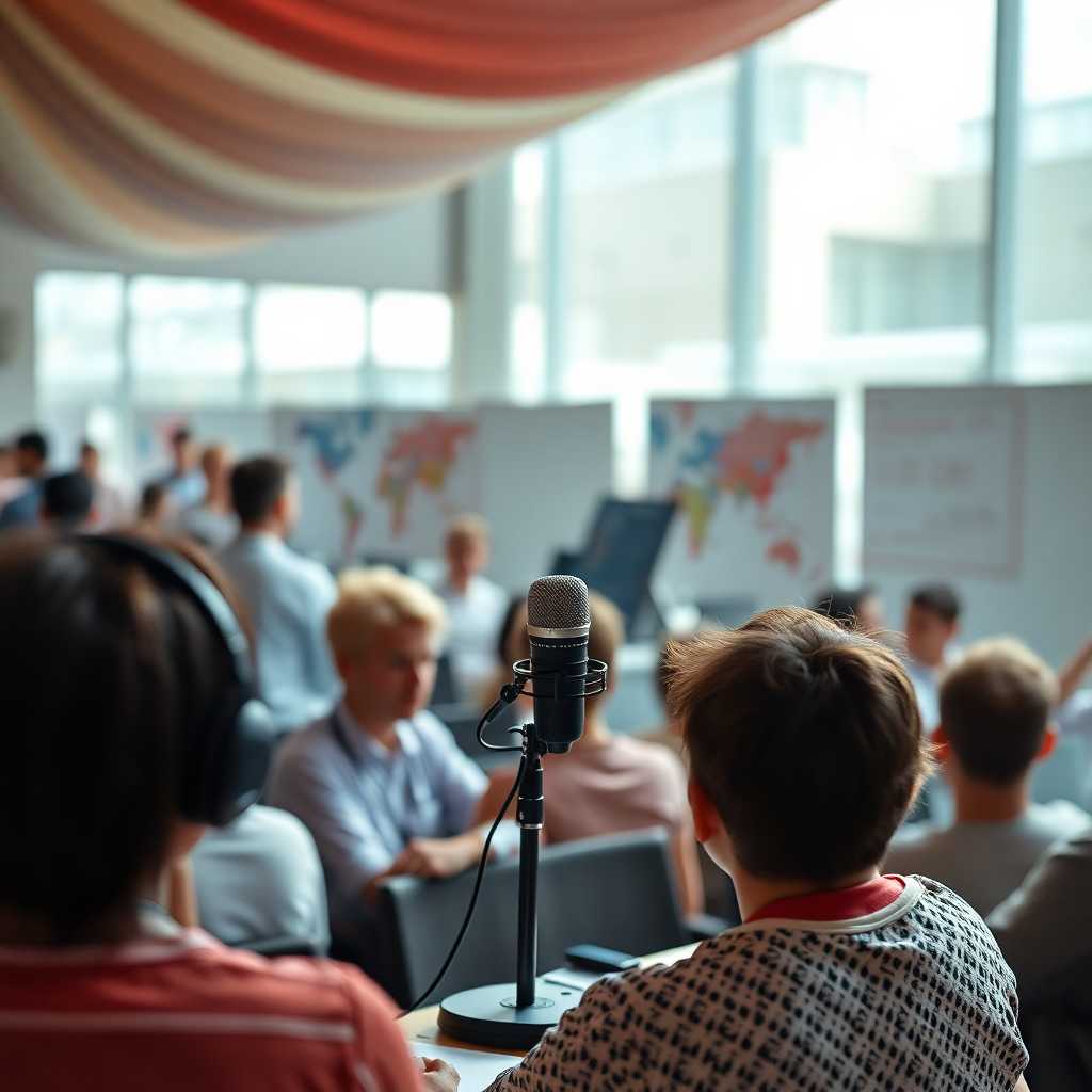 International podcast with global audience