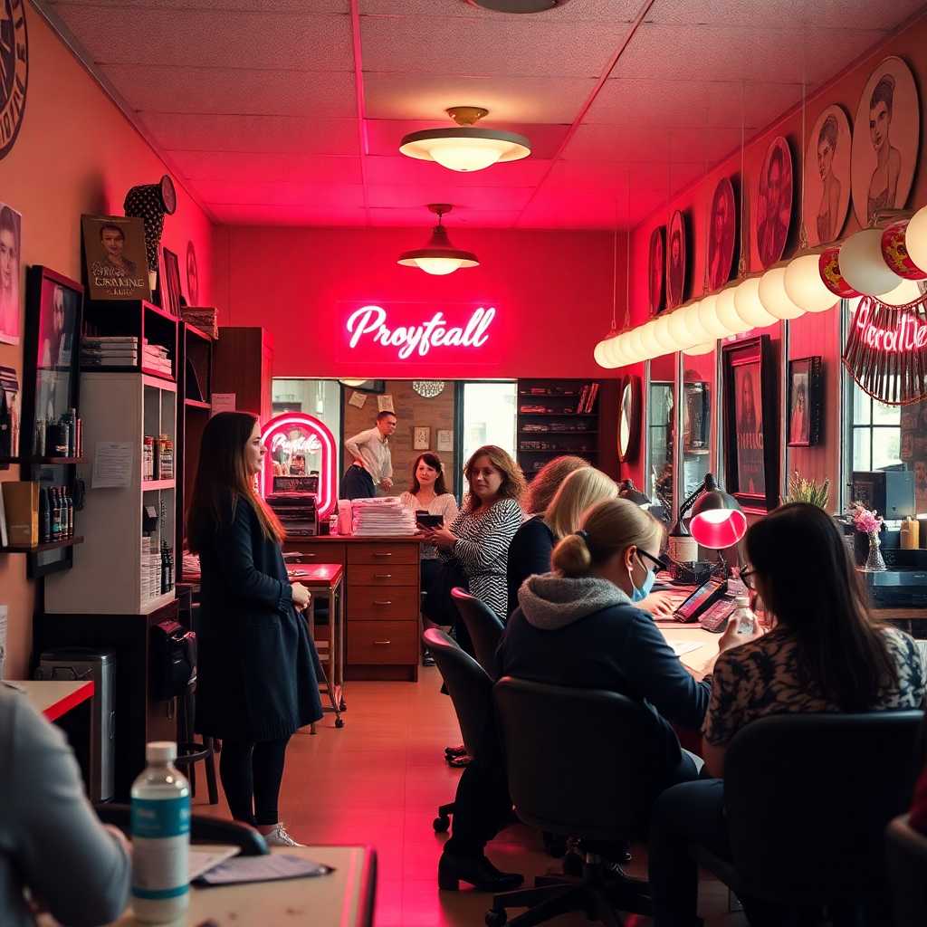 A busy Piercing Studio with incoming customer inquiries