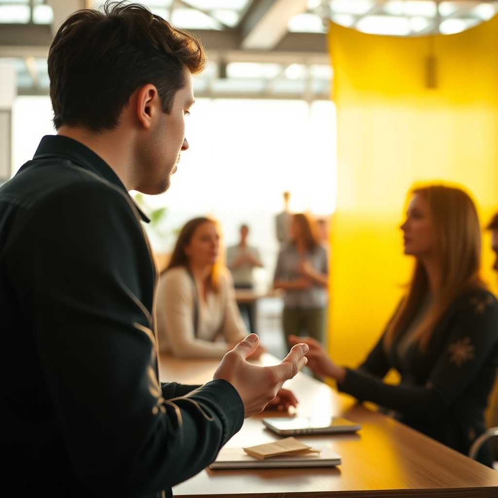 Interactive session showcasing communication flexibility with clients