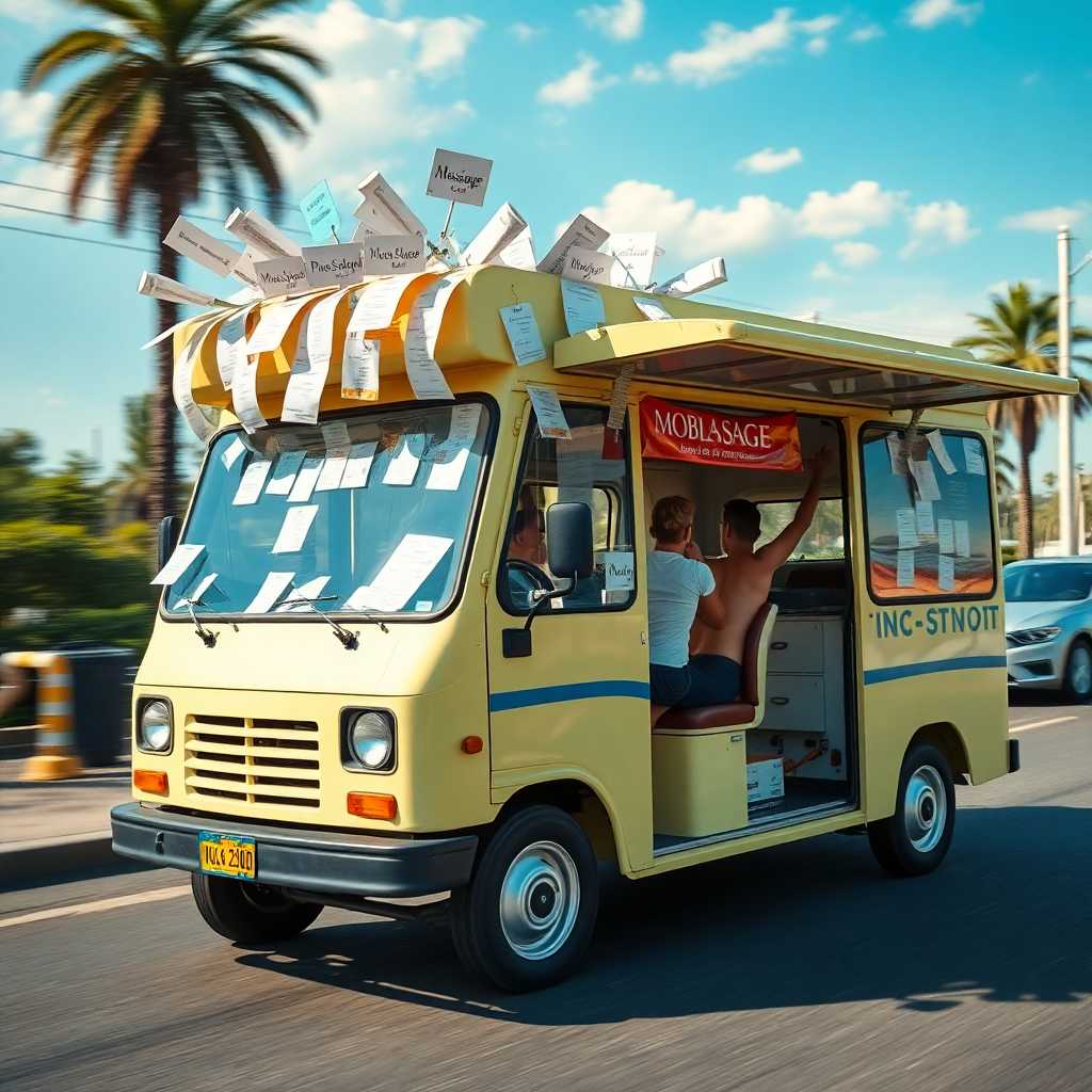 Mobile Massage Vehicle Overwhelmed with Appointment Requests