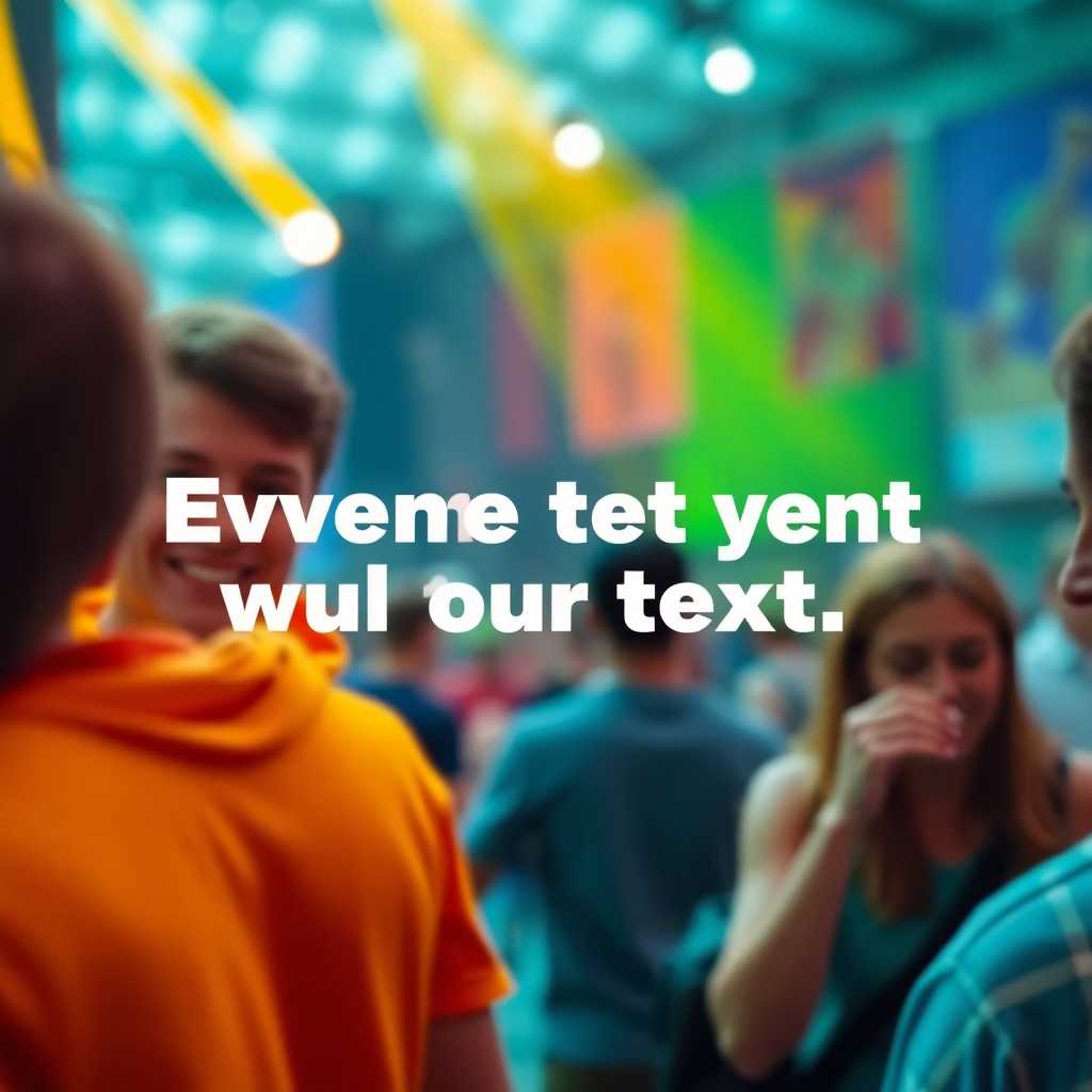 Custom event-specific text messages in action