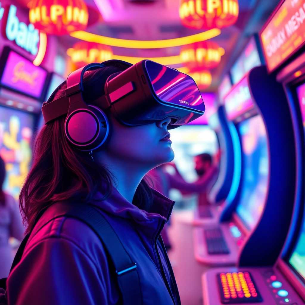 VR Arcade buzz with continuous incoming messages