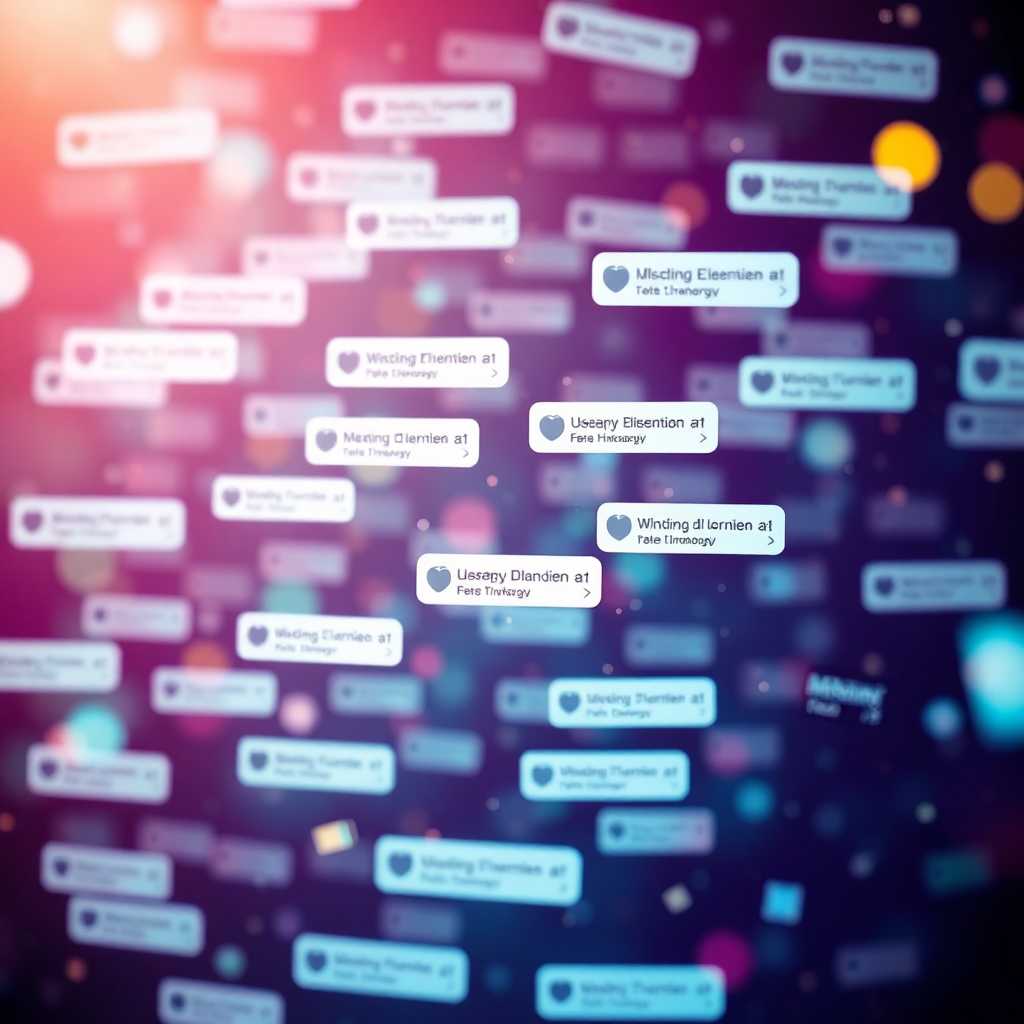 A flurry of incoming client texts depicted in a photorealistic style.