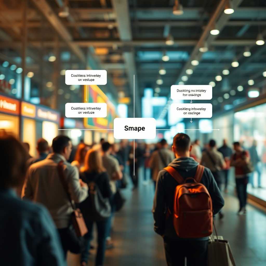 Diagram of the SMS-based customer interaction process
