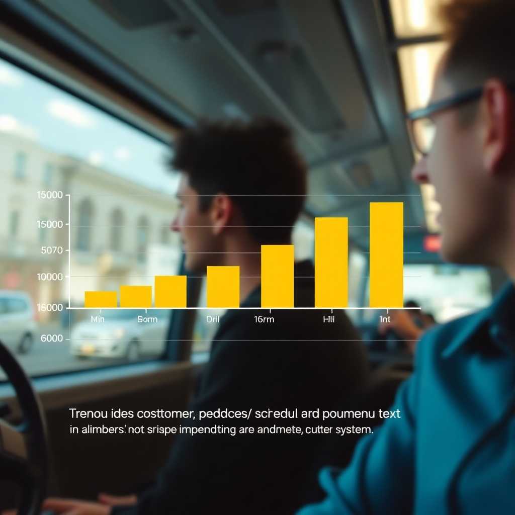 Graph showing improved customer satisfaction and reduction in no-shows after implementing the system.