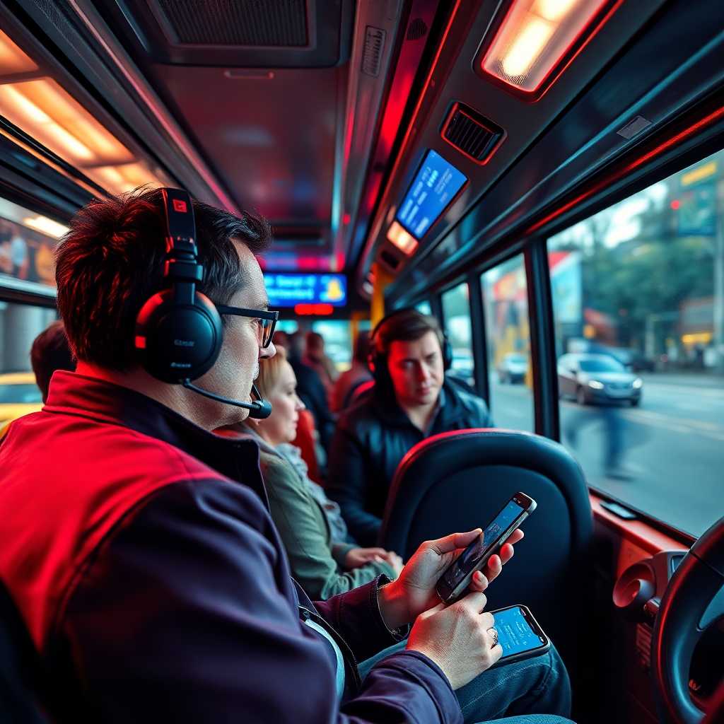 Bus charter operator monitoring SMS interactions