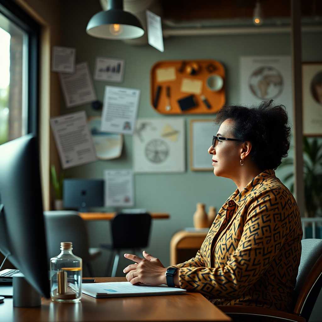 A therapist juggling appointment requests and inquiries during a busy day