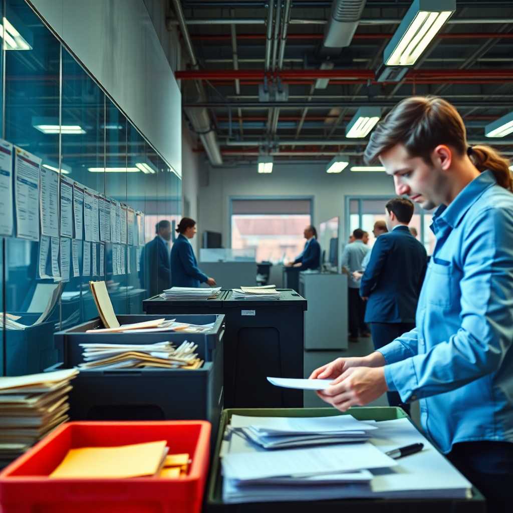 Document Shredding Staff Handling Incoming Requests Enthusiastically