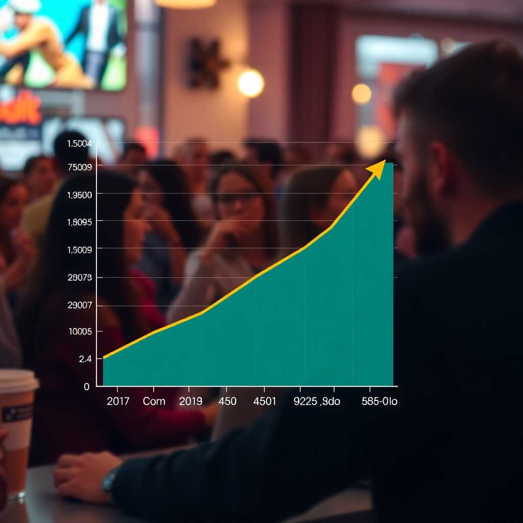 Graph showing improved customer engagement post-TextSupport implementation