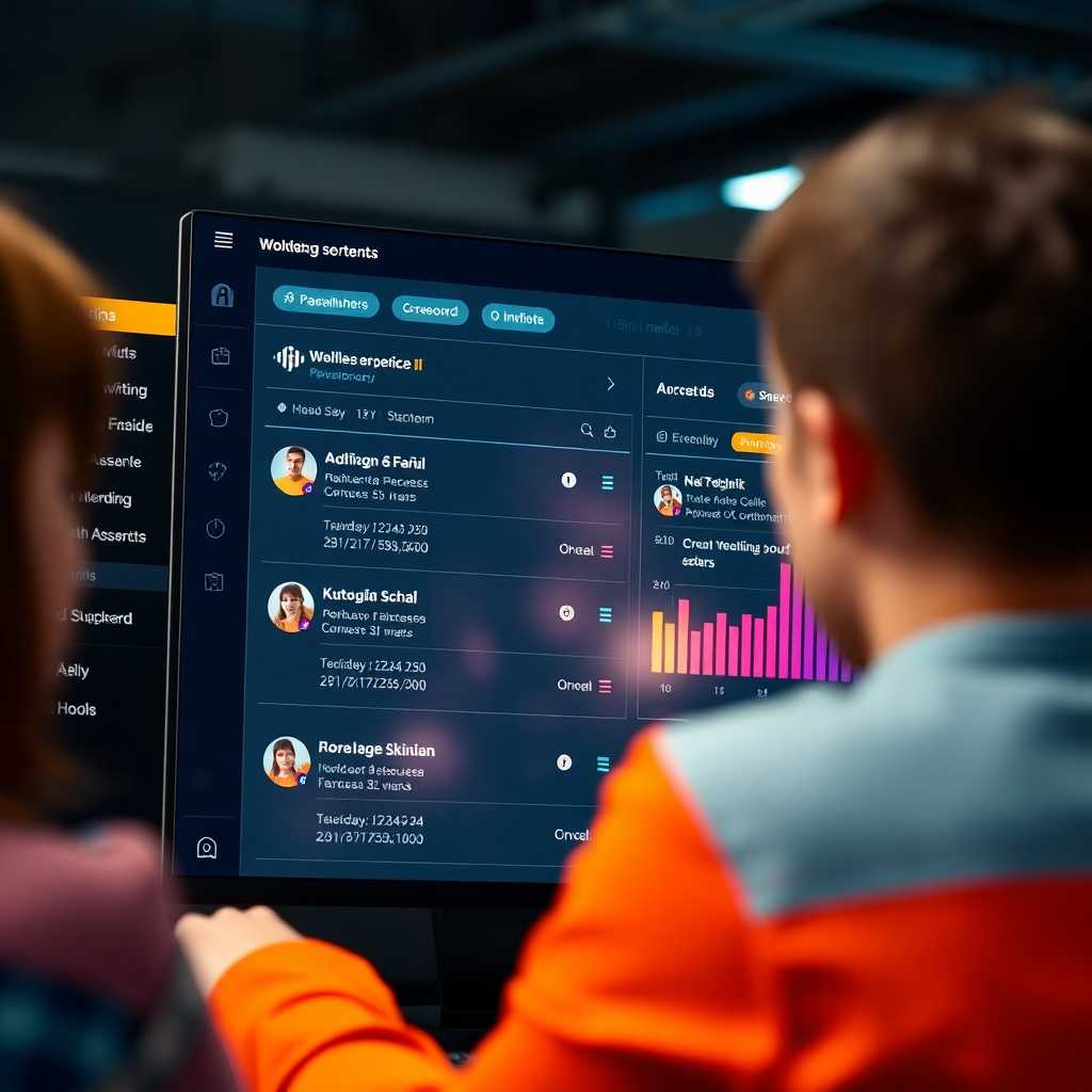 A user-friendly dashboard showing incoming messages and scheduled appointments.